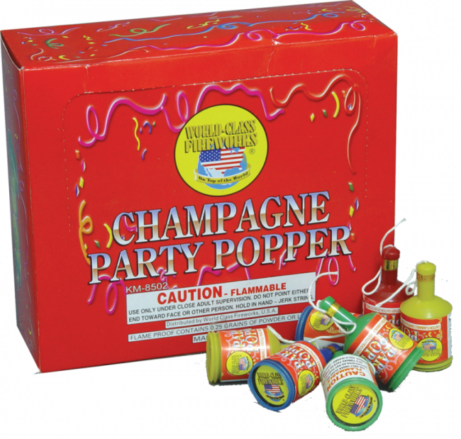 Party Poppers